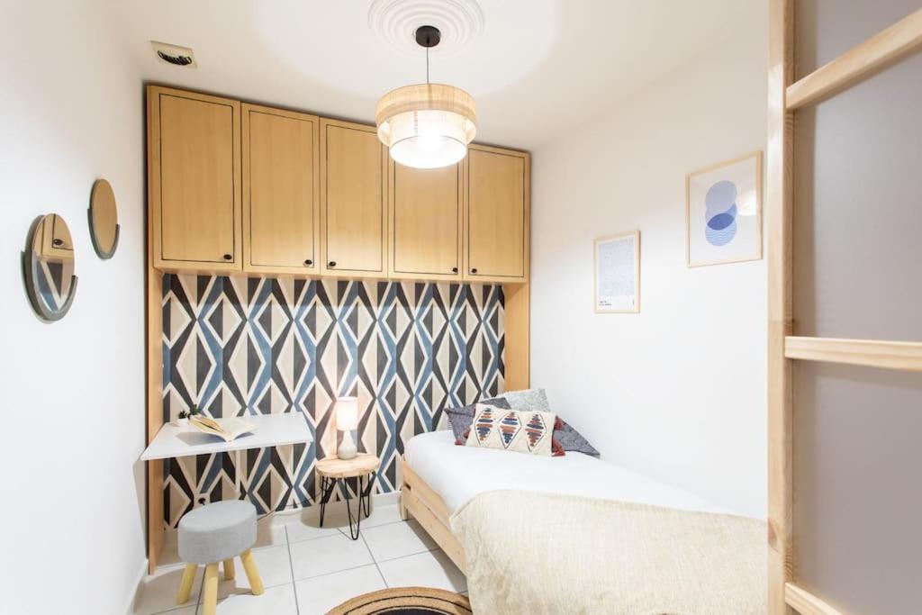 C16 - 2 Bdr Rue Antibes 4 Min Palais Festivals - Ac & Terrace Apartment Cannes Luaran gambar