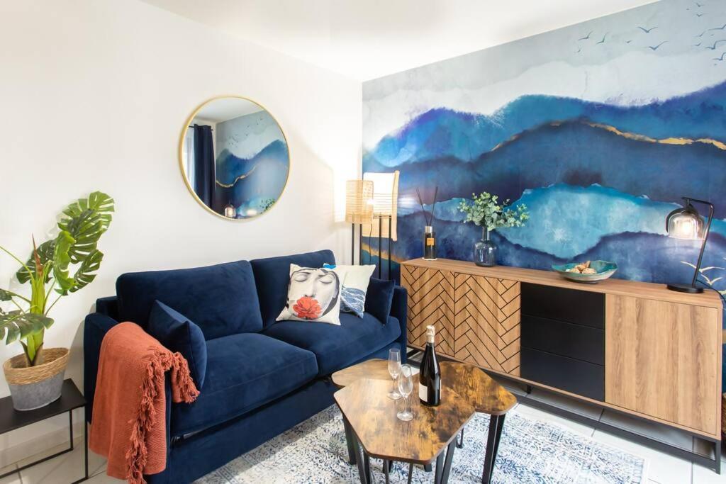C16 - 2 Bdr Rue Antibes 4 Min Palais Festivals - Ac & Terrace Apartment Cannes Luaran gambar