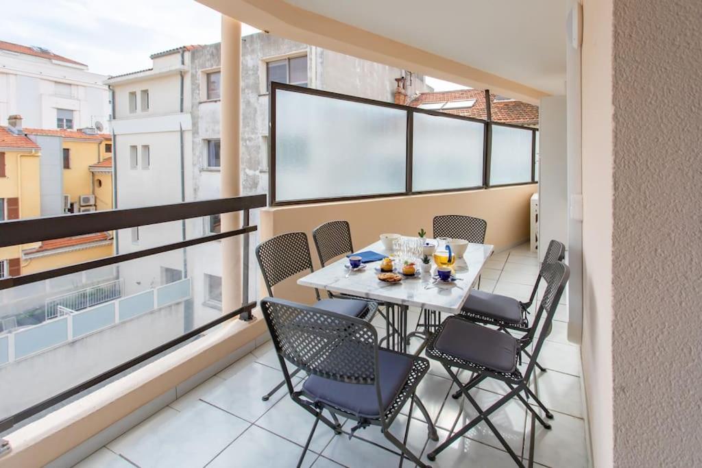 C16 - 2 Bdr Rue Antibes 4 Min Palais Festivals - Ac & Terrace Apartment Cannes Luaran gambar