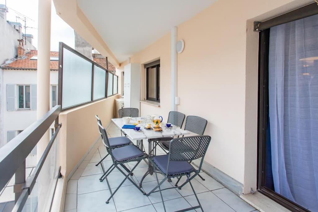 C16 - 2 Bdr Rue Antibes 4 Min Palais Festivals - Ac & Terrace Apartment Cannes Luaran gambar
