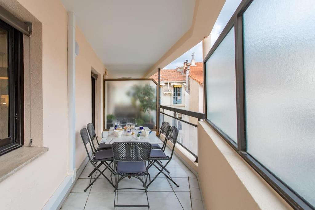 C16 - 2 Bdr Rue Antibes 4 Min Palais Festivals - Ac & Terrace Apartment Cannes Luaran gambar