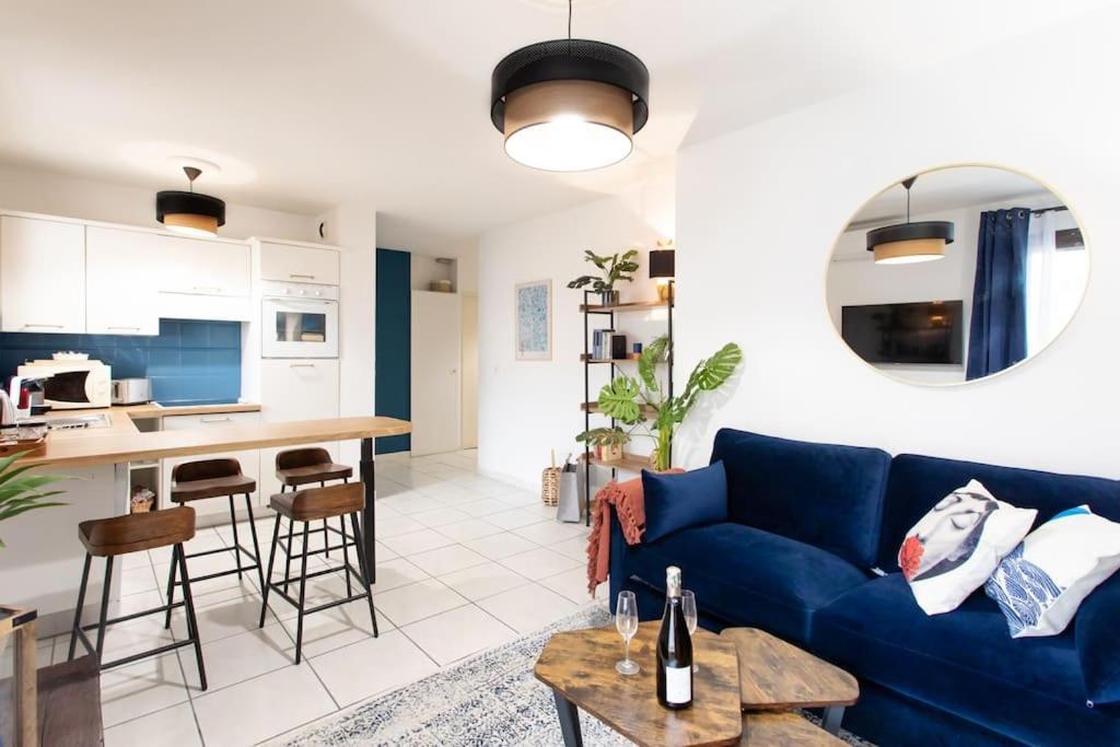 C16 - 2 Bdr Rue Antibes 4 Min Palais Festivals - Ac & Terrace Apartment Cannes Luaran gambar