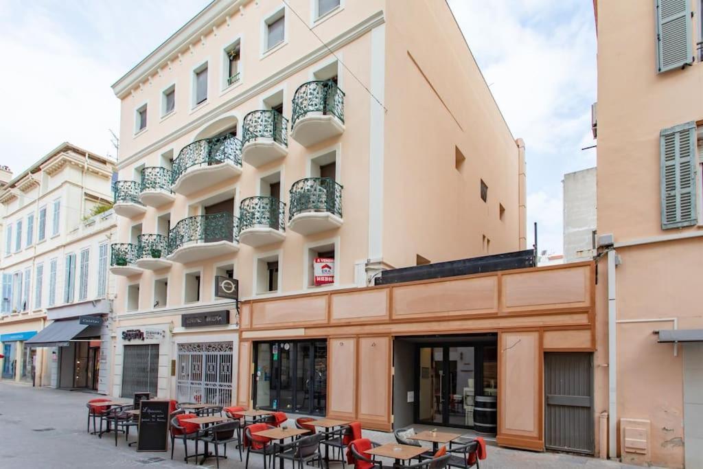 C16 - 2 Bdr Rue Antibes 4 Min Palais Festivals - Ac & Terrace Apartment Cannes Luaran gambar